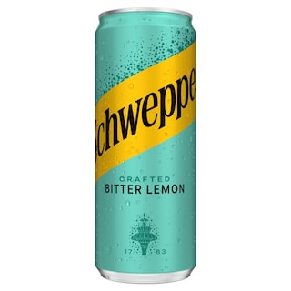 SCHWEPPES | Soft Drink Bitter Lemon Can 330ml