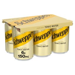 SCHWEPPES | Indian Tonic Water Κουτί 6x150ml