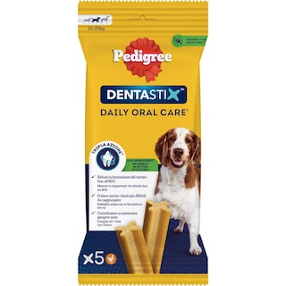 PEDIGREE | Snack Σκύλων DentaStix Daily Oral Care Medium 10-25kg 128g