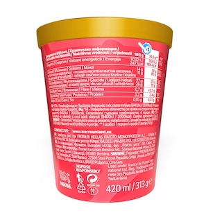 NIRVANA | Παγωτό Raspberry Truffle 313g