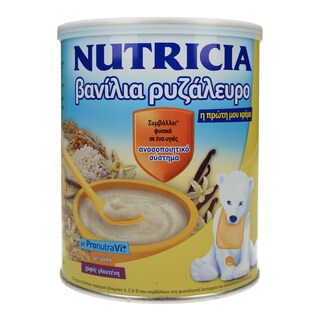 NUTRICIA | ΚΡΕΜΑ ΠΑΙΔΙΚΗ ΒΑΝΙΛΙΑ 300 GR