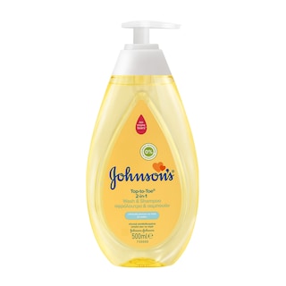 JOHNSON BABY | Σαμπουάν Αφρόλουτρο Βρεφικό Head to Toe 500ml