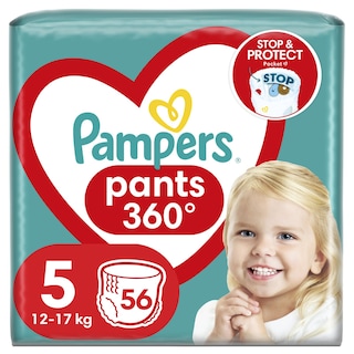 PAMPERS | Diapers Pants No5 12-17kg 56 Pieces