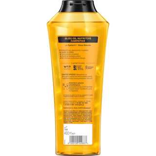 GLISS | Σαμπουάν Oil Nutritive Ξηρά Μαλλιά 400ml
