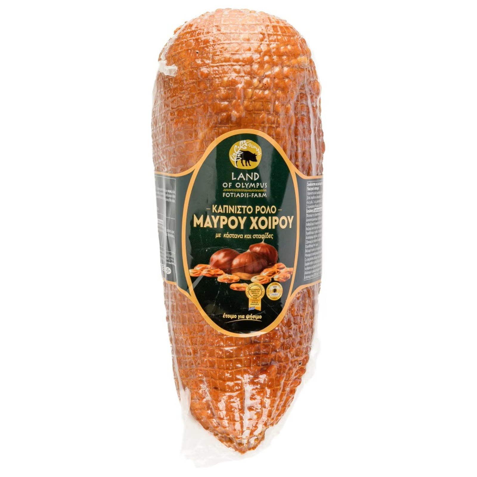 ΦΑΡΜΑ ΦΩΤΙΑΔΗ Ρολό Αγριογούρουνο με Κάστανα Σταφίδες Ελλάδας