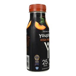 YOUPHORIA | Ρόφημα Γιαουρτιού High Protein Ροδάκινο 250ml