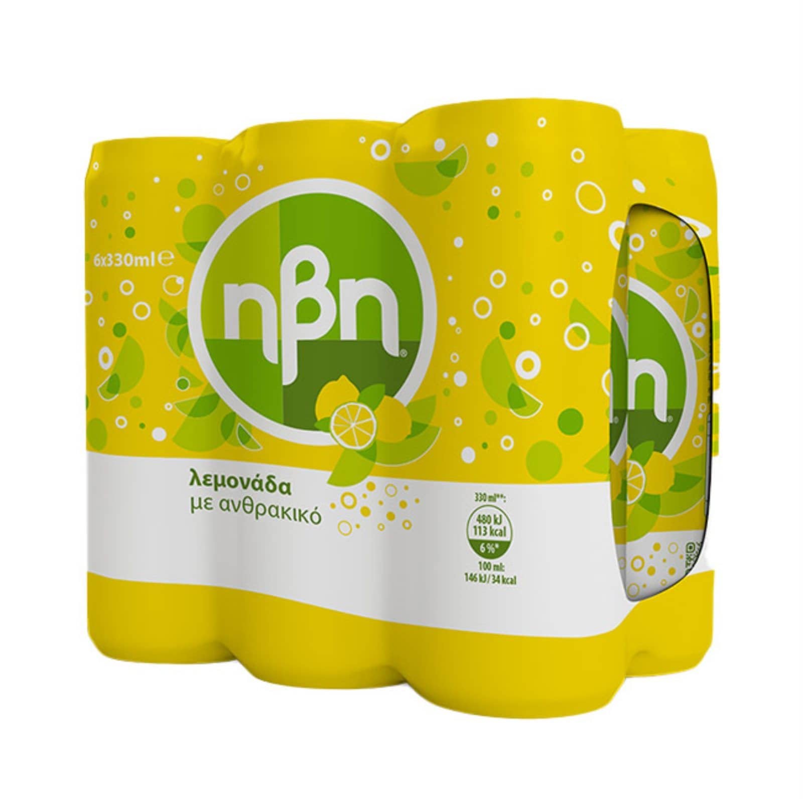 HBH Λεμονάδα Κουτί 6x330ml