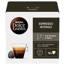 NESCAFE | DOLCE GUSTO | Coffee Capsules Espresso Intenso 128g