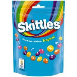 SKITTLES | Καραμέλες Τροπικών Φρούτων 136g