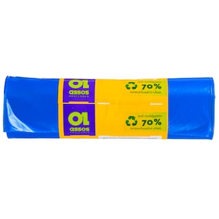 ASSOS TREELLIUM | Σακούλες Απορριμμάτων Γίγας 70x100cm 10 Τεμάχια