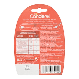 CANDEREL | Υποκατάστατο Ζάχαρης 300 Δισκία 25.5g