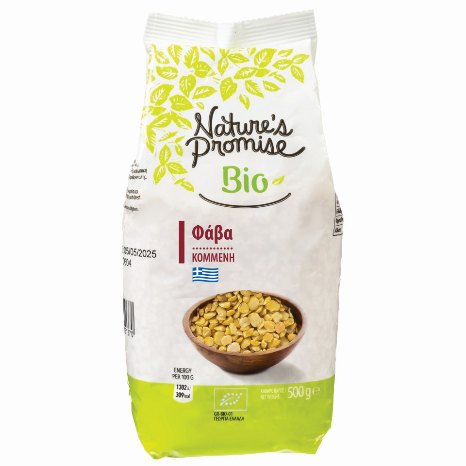 NATURES PROMISE BIO Φάβα Bio 500g