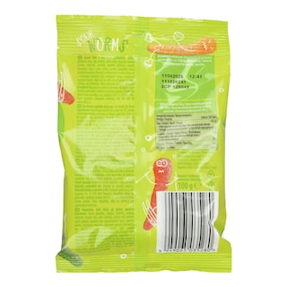 KITBIS | Ζελεδάκια Sour Worms Γεύση Φρούτων 100g