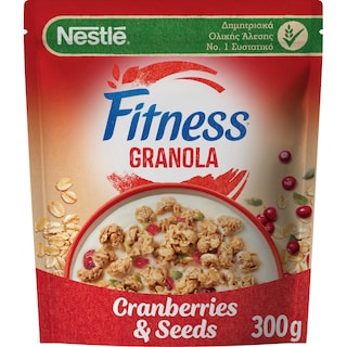 FITNESS | Δημητριακά Granola Cranberries 300g