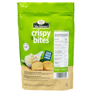 ΜΑΝΝΑ | Παξιμάδι Δαγκωτό Sour Cream & Onion 110g