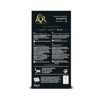 LOR | Κάψουλες Καφέ Espresso Ristretto Decaf 10x5.2g