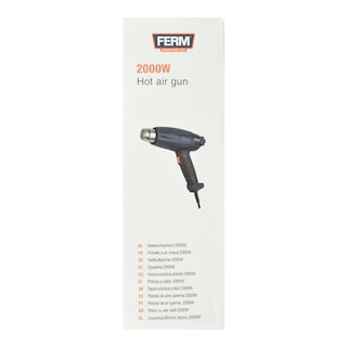 FERM | Πιστόλι Θερμού Αέρα 2000W 1 Τεμάχιο