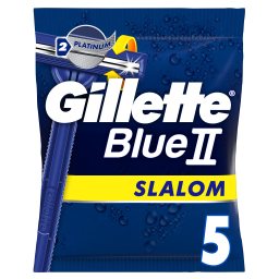 GILLETTE | BLUE II SLALOM | Ξυριστική Μηχανή Μιας Χρήσης Slalom 5 Τεμάχια