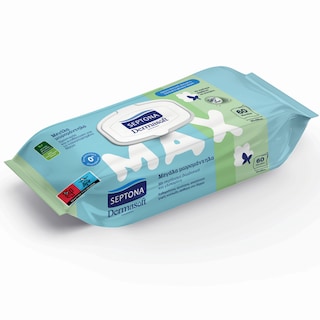 SEPTONA | Μωρομάντηλα Dermasoft Max 60 Τεμάχια
