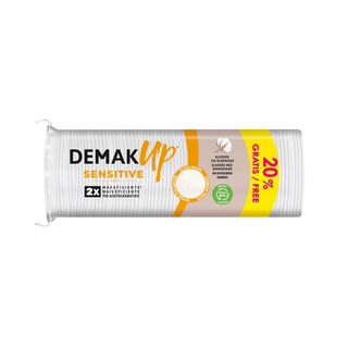 DEMAKUP | Δίσκοι Ντεμακιγιάζ Sensitive 60+12 Τεμάχια Δώρο