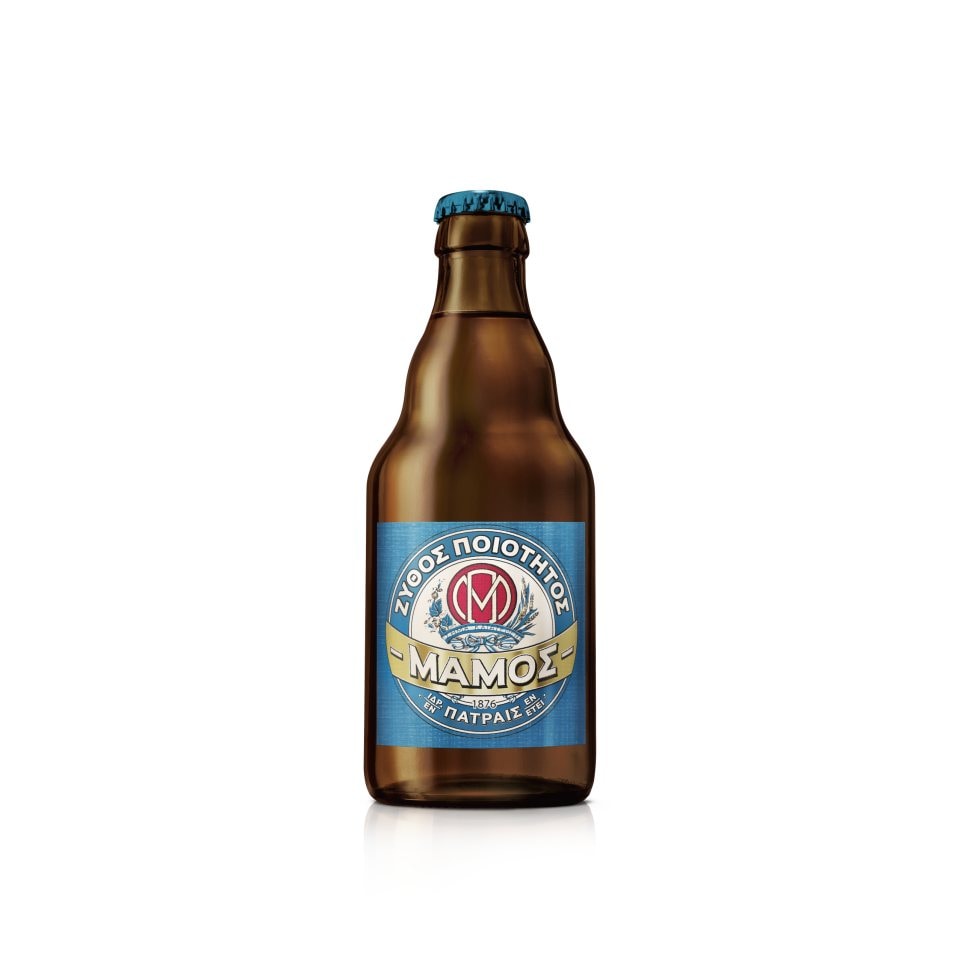 ΜΑΜΟΣ Μπύρα Pilsner Retro Φιάλη 330ml