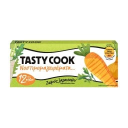 TASTY COOK | Ζωμός Λαχανικών 12 Κύβοι 120g