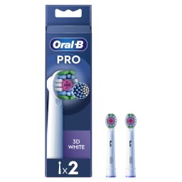 ORAL B | Ανταλλακτικές Κεφαλές Ηλεκτρικής Οδοντόβουρτσας 3DWhite 2 τεμ