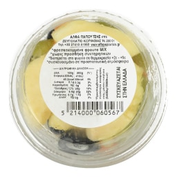 EXCLUSIVE AB | Φρουτοσαλάτα Ανανάς Πεπόνι Ακτινίδιο Μύρτιλο 200g