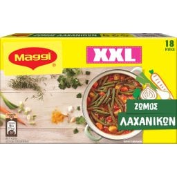 MAGGI | Κύβοι Ζωμού Λαχανικών 18 Τεμάχια 180g
