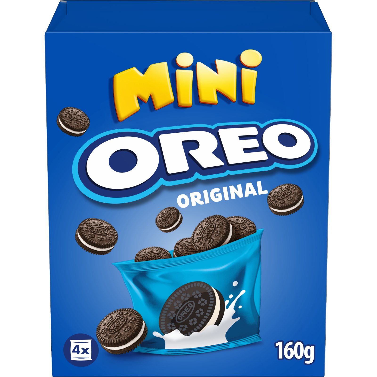 OREO Μπισκότα Μίνι Γεμιστά Βανίλια 4x40g