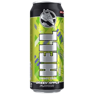 HELL | Ενεργειακό Ποτό Green Apple 500ml