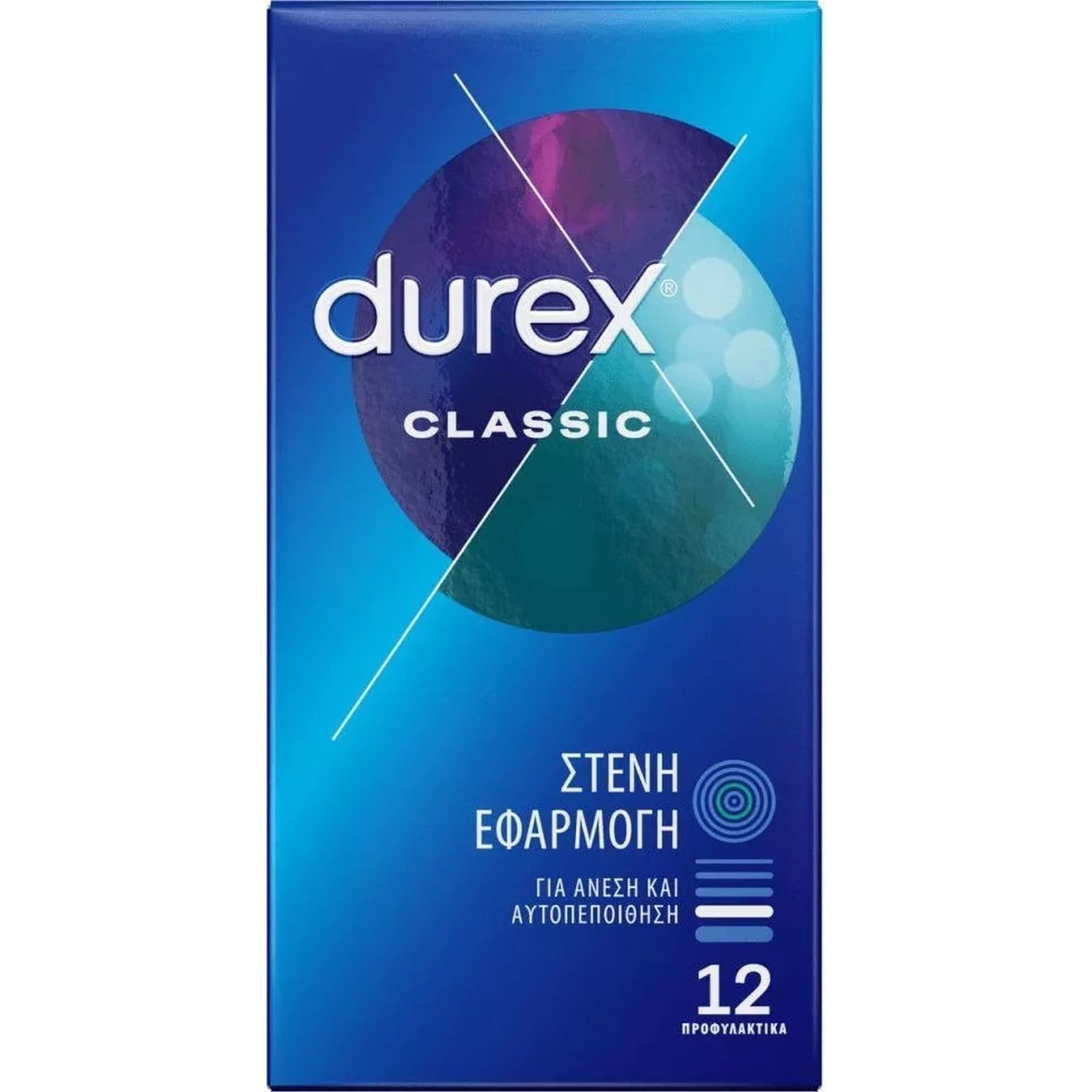 DUREX Προφυλακτικά Classic Στενή Εφαρμογή 12 Τεμάχια