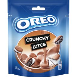 OREO | Μπισκότα Γεμιστά Crunchy Bites Dipped Βανίλια 110g