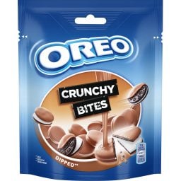 OREO | Μπισκότα Γεμιστά Crunchy Bites Dipped Βανίλια 110g