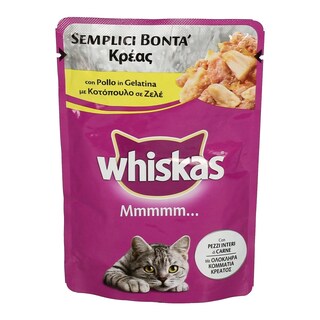 WHISKAS | ΓΑΤΟΤΡΟΦΗ FRESH PACK ΚΟΤΟΠΟΥΛΟ 85 GR