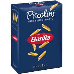 BARILLA | Μακαρόνι Mini Penne Rigate Piccolini 500g