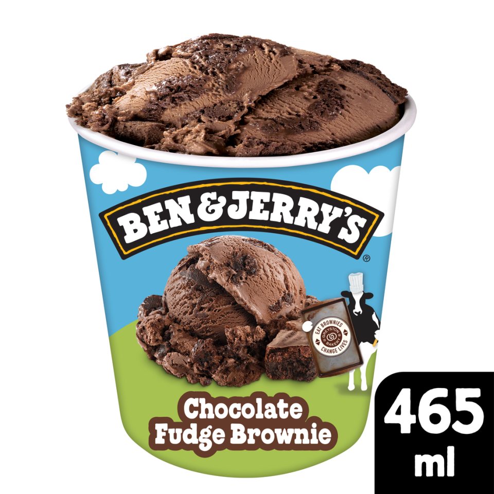 BEN & JERRY'S Παγωτό Chocolate Fudge Brownie 465 ml