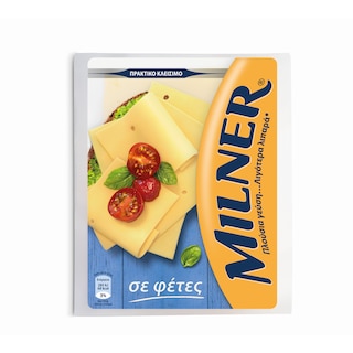 MILNER | Τυρί Ολλανδίας Μαλακό 18% Λιπαρά Φέτες 175g