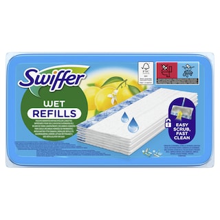 SWIFFER | Υγρά Πανάκια Citrus Fresh Ανταλλακτικά 10 Τεμάχια