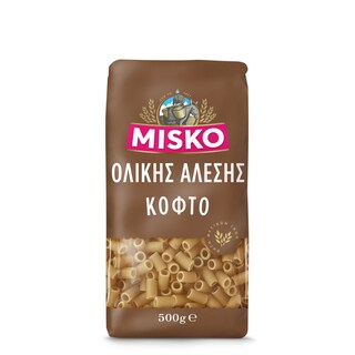 MISKO | Ζυμαρικά Ολικής Άλεσης Κοφτό 500gr