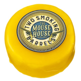 MOUSE HOUSE | Τυρί Cheddar Two Smoking Barrels 200g