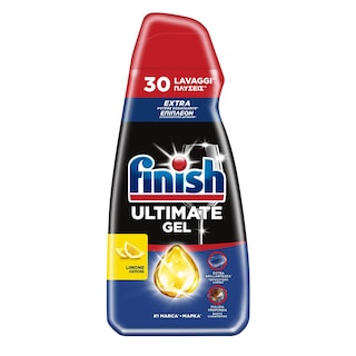 FINISH | Υγρό Πλυντηρίου Πιάτων Ultimate Power Gel Λεμόνι 540ml