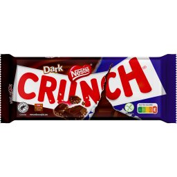 CRUNCH | Μαύρη Σοκολάτα Χωρίς Γλουτένη 100g