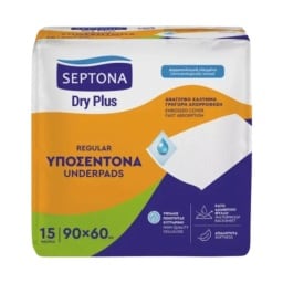 Υποσέντονα Dry Plus Regular 90x60cm 15 Τεμάχια