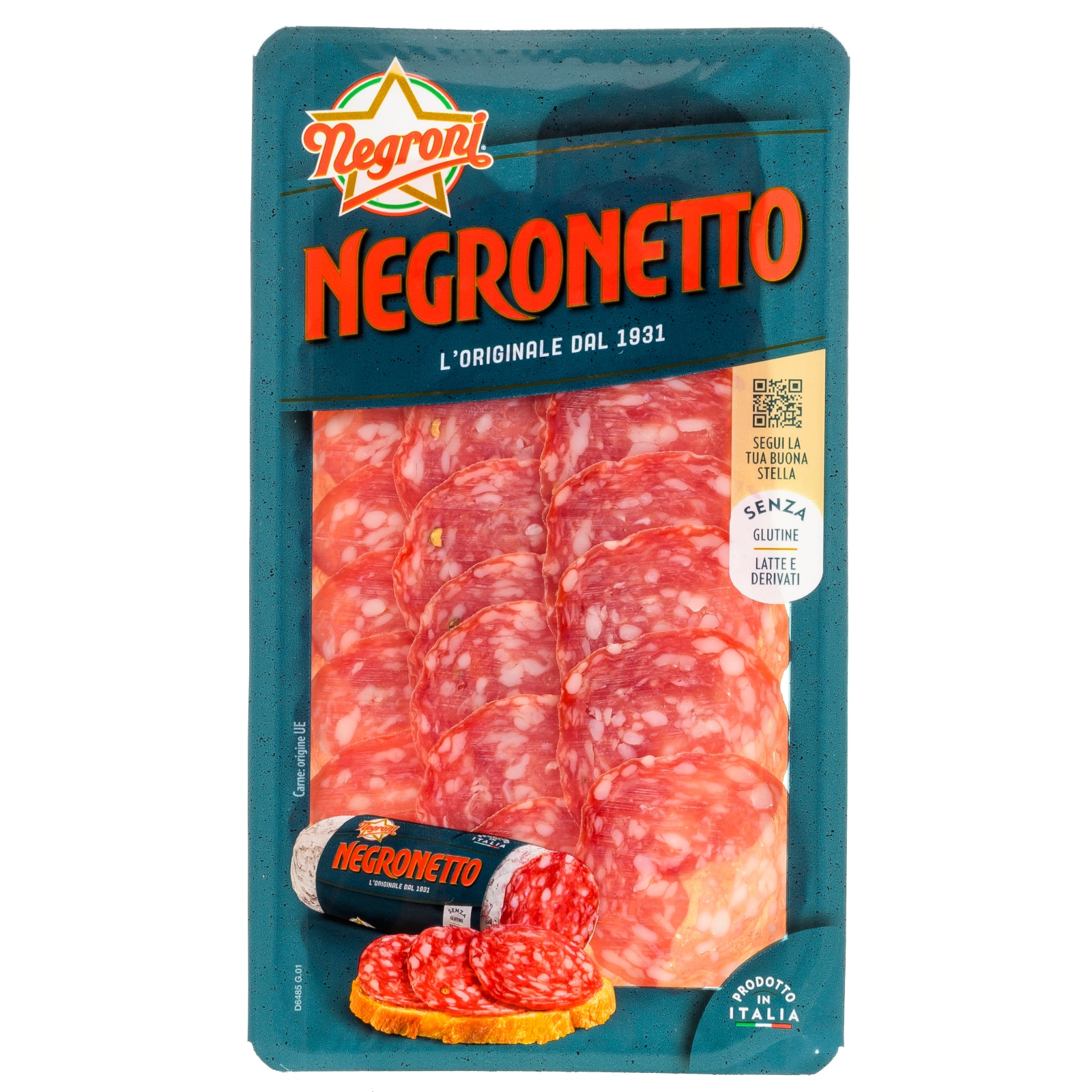 NEGRONI Σαλάμι Negronetto Φέτες 60g