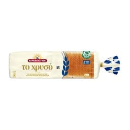 ΚΑΡΑΜΟΛΕΓΚΟΣ | Ψωμί Τοστ Το Χρυσό Σταρένιο 720g