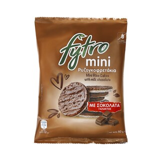 Ρυζογκοφρετάκια Σοκολάτα Γάλακτος 60gr