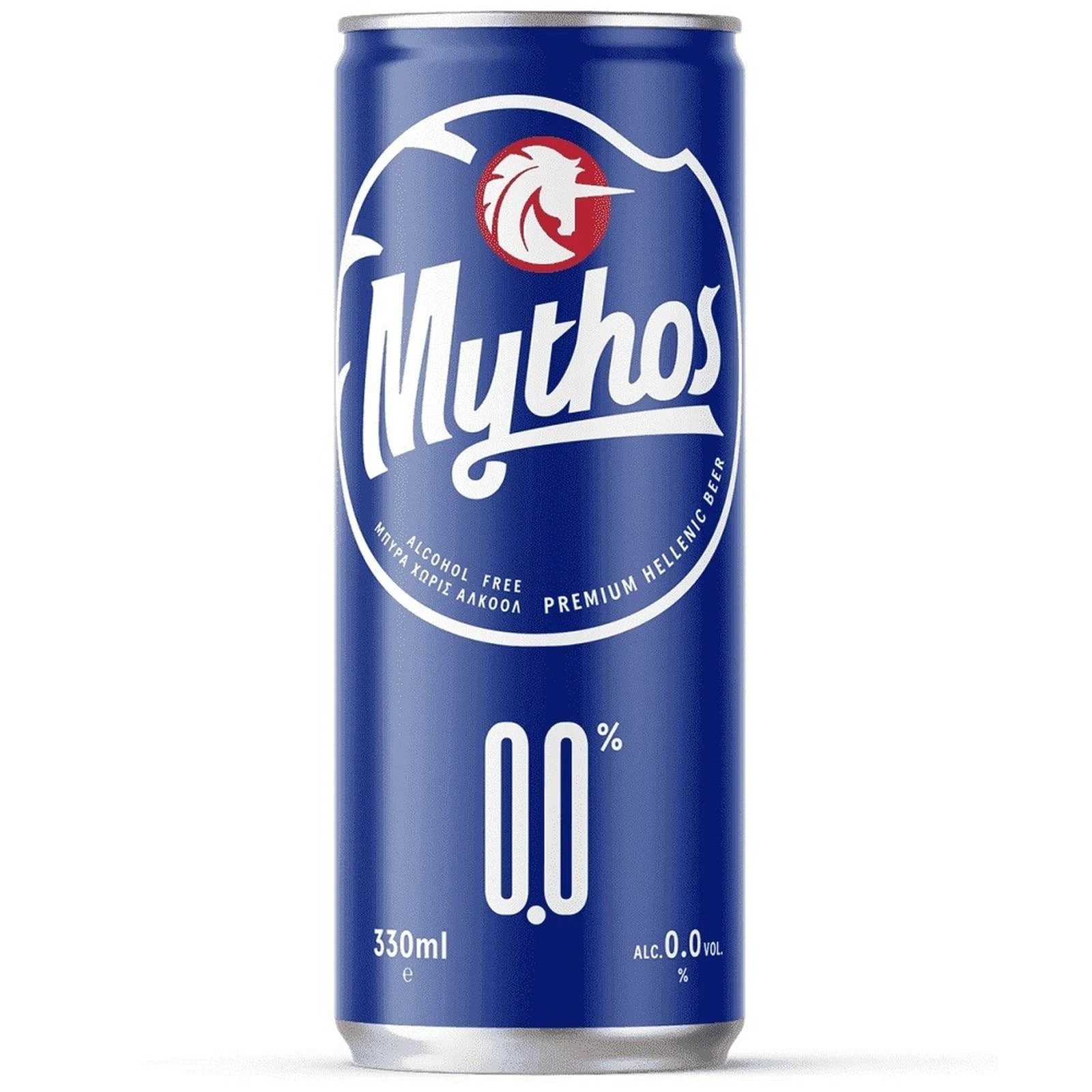 MYTHOS Μπύρα 0.0% Χωρίς Αλκοόλ Κουτί 330ml