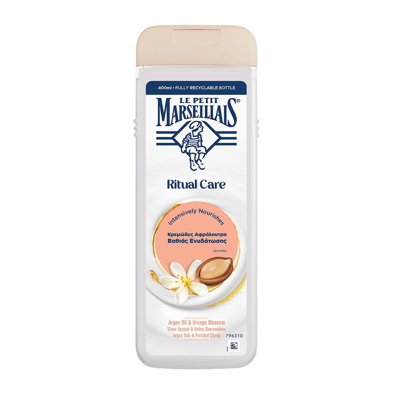 LE PETIT MARSEILLAIS Αφρόλουτρο Argan Oil Orange Blossom 400ml
