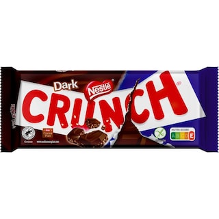 CRUNCH | Μαύρη Σοκολάτα Χωρίς Γλουτένη 100g
